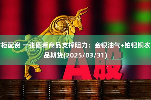 掌柜配资 一张图看商品支撑阻力：金银油气+铂钯铜农产品期货(2025/03/31)