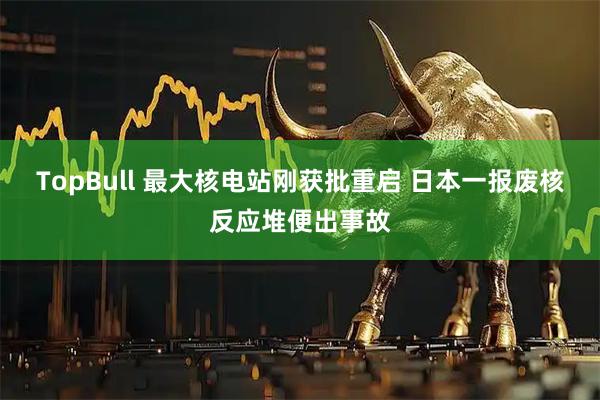 TopBull 最大核电站刚获批重启 日本一报废核反应堆便出事故